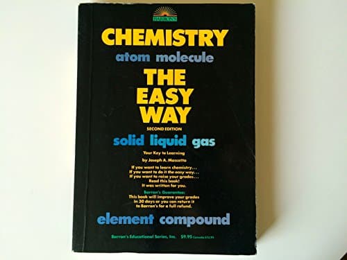 Book cover for Chemistry the Easy Way (Barron's Easy Way) by Joseph A. Mascetta