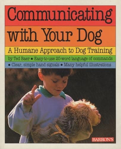Book cover for Communicating With Your Dog: Twenty Magic Words by Baer, Ted
