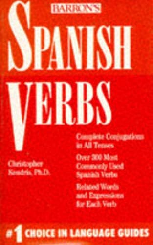 Book cover for Spanish Verbs (English and Spanish Edition) by Kendris, Christopher