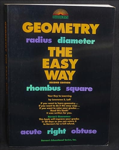 Book cover for Geometry the Easy Way (Geometry the Easy Way, 2nd Ed) by Lawrence S. Leff