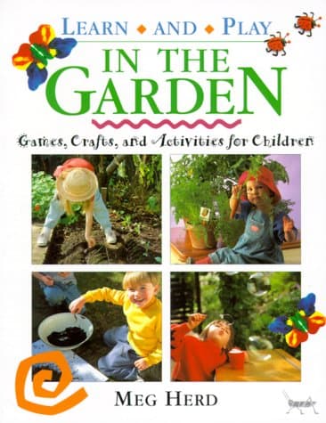 Book cover for Learn and Play in the Garden by Herd, Meg