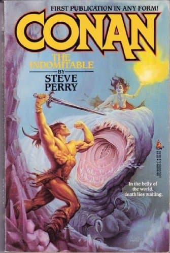 Book cover for Conan the Indomitable by Perry, Steve