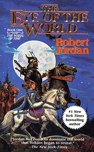 Book cover for The Eye of the World (The Wheel of Time, Book 1) (Wheel of Time, 1) by Jordan, Robert