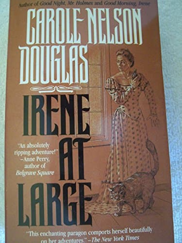 Book cover for Irene At Large: An Irene Adler Novel by Douglas, Carole Nelson
