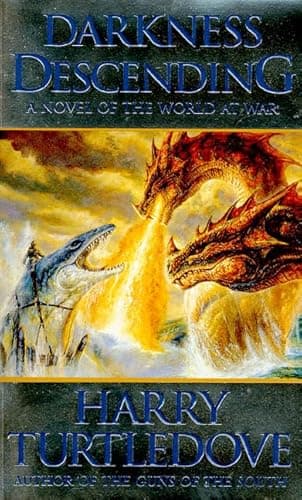 Book cover for Darkness Descending (World at War, Book 2) by Turtledove, Harry