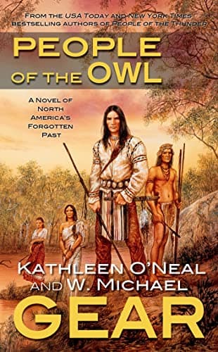 Book cover for People of the Owl (The First North Americans Series) by Gear, Kathleen O'Neal