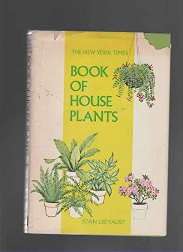 Book cover for The New York Times BOOK OF HOUSE PLANTS by Faust, Joan Lee