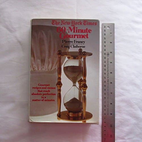 Book cover for The New York Times 60 Minute Gourmet by Pierre Franey
