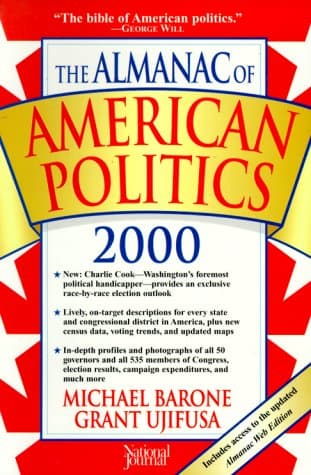 Book cover for The Almanac of American Politics 2000 by Barone, Michael