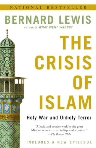 Book cover for The Crisis of Islam: Holy War and Unholy Terror by Lewis, Bernard