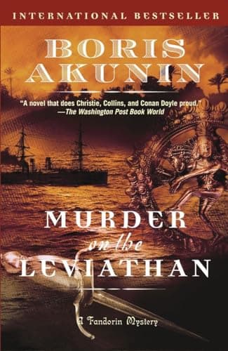 Book cover for Murder on the Leviathan: A Novel (Erast Fandorin) by Akunin, Boris