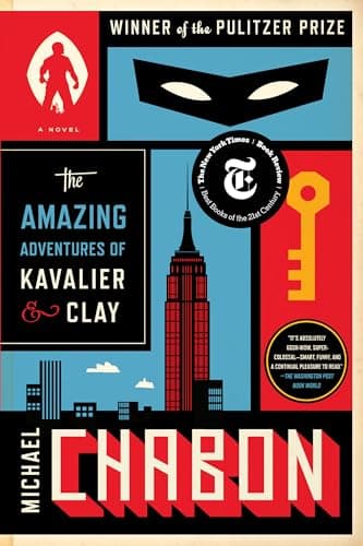 Book cover for The Amazing Adventures of Kavalier & Clay by Michael Chabon