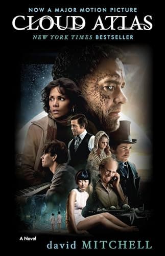 Book cover for Cloud Atlas (Movie Tie-in Edition): A Novel by Mitchell, David
