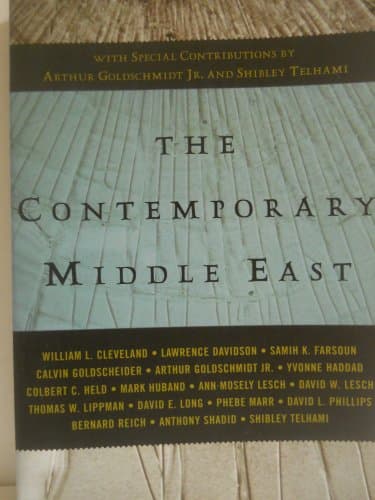 Book cover for The Contemporary Middle East: With Special Contributions by Arthur Goldschmidt Jr. and Shibley Telhami (A Westview Reader) by Westview Press