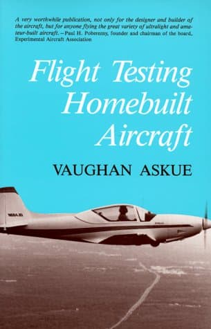 Book cover for Flight Testing Homebuilt Aircraft by Askue, Vaughan