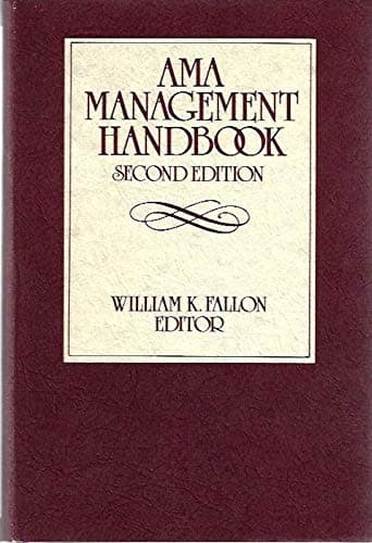 Book cover for Ama Management Handbook by Fallon, W.