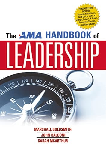 Book cover for The AMA Handbook of Leadership by Goldsmith, Marshall
