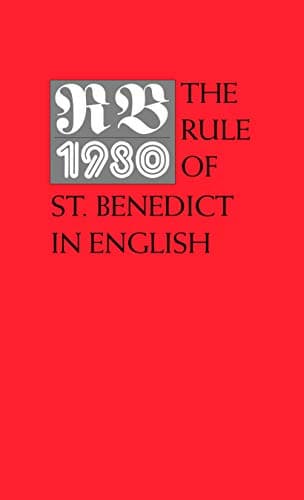 Book cover for RB 1980: The Rule of St. Benedict in English by Timothy Fry