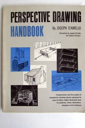Book cover for Perspective Drawing Handbook. by D'Amelio, Joseph