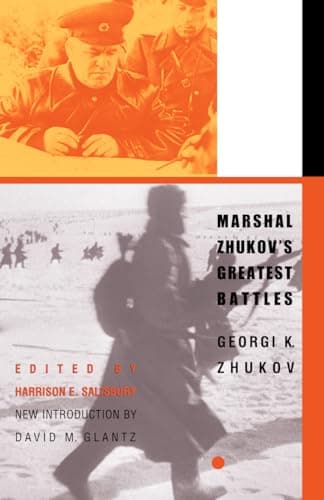 Book cover for Marshal Zhukov's Greatest Battles by Zhukov, Georgi K.