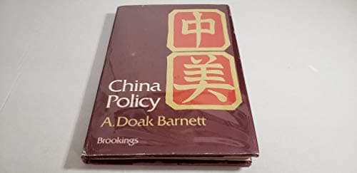 Book cover for China Policy, Old Problems and New Challenges by Barnett, A. Doak