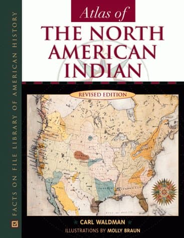 Book cover for Atlas of the North American Indian by Waldman, Carl