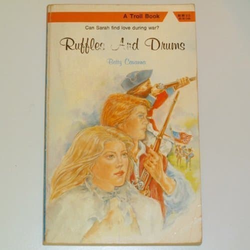 Book cover for Ruffles and Drums by Cavanna, Betty