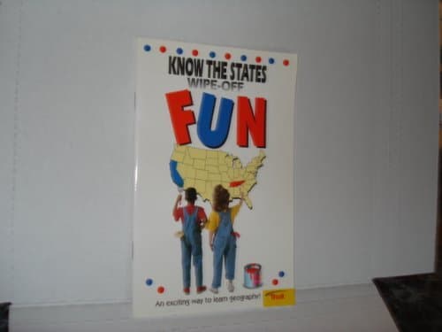 Book cover for Know the States Wipe-Off Book by Troll Communications