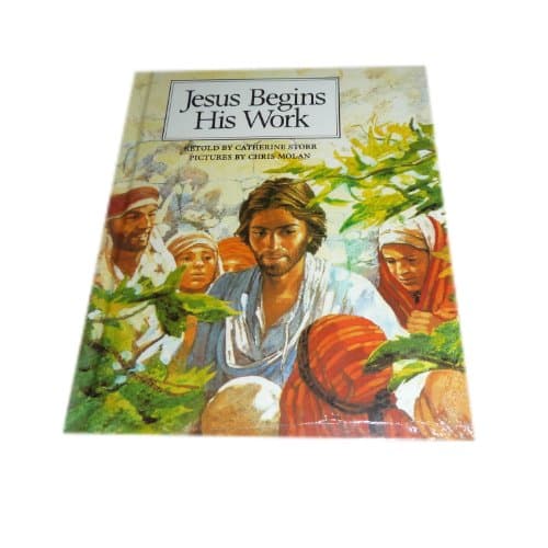 Book cover for Jesus Begins His Work (People of the Bible) by Storr, Catherine