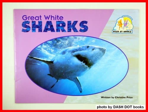 Book cover for Great White Sharks: Emergent Stage 2 (Steck-vaughn Pair-it Books) by Christine Price