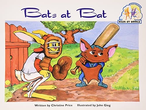 Book cover for Bats at Bat: Student Reader (Steck-vaughn Pair-it Books Emergent Stage 1) by Christine Price