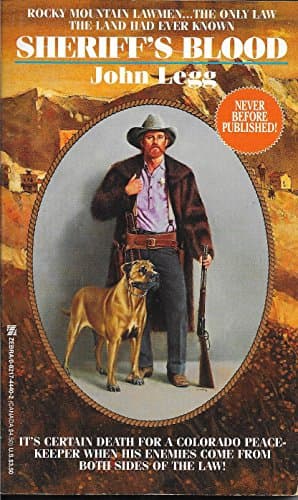 Book cover for Sheriff's Blood by Calhoun, Tom