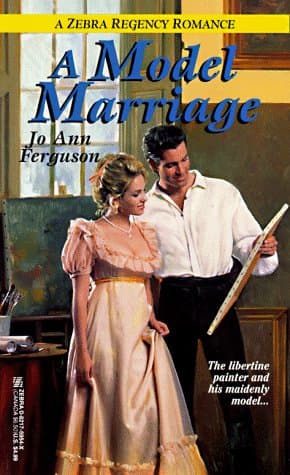 Book cover for A Model Marriage (Zebra Regency Romance) by Ferguson, Jo Ann