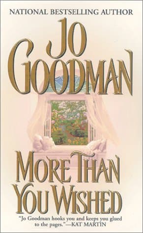 Book cover for More Than You Wished by Jo Goodman