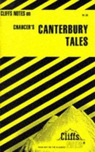 Book cover for Canterbury Tales Notes by Bruce Nicoll