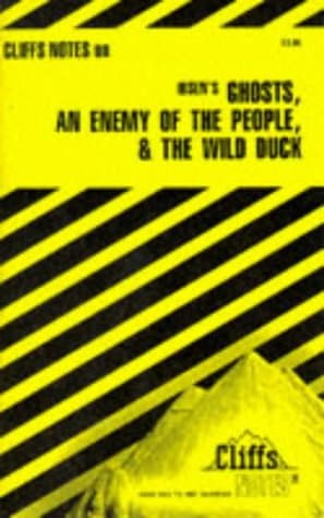 Book cover for Ibsen's Plays II: Ghosts, An Enemy of the People & The Wild Duck (Cliffs Notes) by Ibsen, Henrik