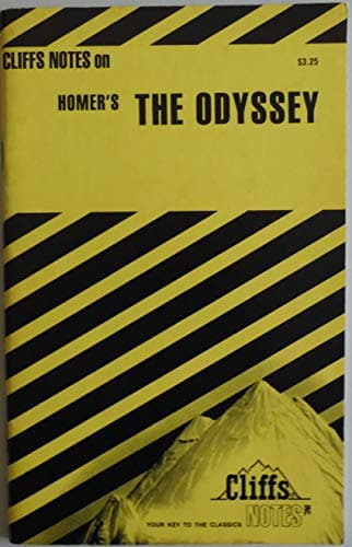 Book cover for Homer's The Odyssey (Cliffs Notes) by Milch, Robert J.