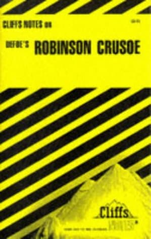 Book cover for Defoe's Robinson Crusoe (Cliffs Notes) by Cynthia C. McGowan
