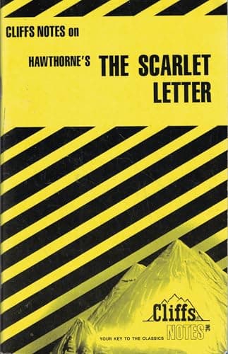 Book cover for Hawthorne's The Scarlet Letter (Cliffs Notes) by Stewart, Paul