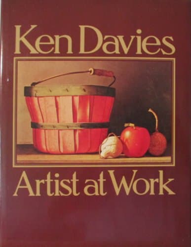 Book cover for Ken Davies, artist at work by Ken Davies