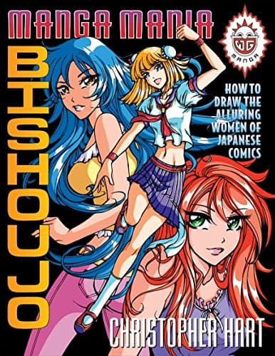 Book cover for Manga Mania Bishoujo: How to Draw the Alluring Women of Japanese Comics by Hart, Christopher