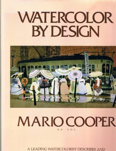 Book cover for Watercolor By Design by Cooper, Mario