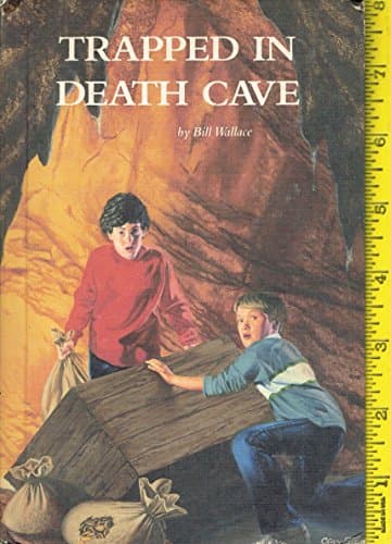 Book cover for Trapped in Death Cave by Wallace, Bill