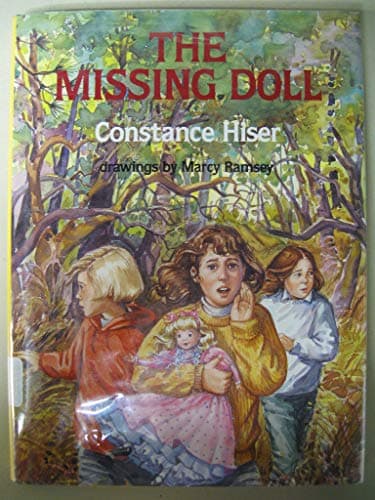 Book cover for Missing Doll by Hiser, Constance