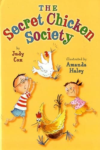 Book cover for The Secret Chicken Society by Cox, Judy