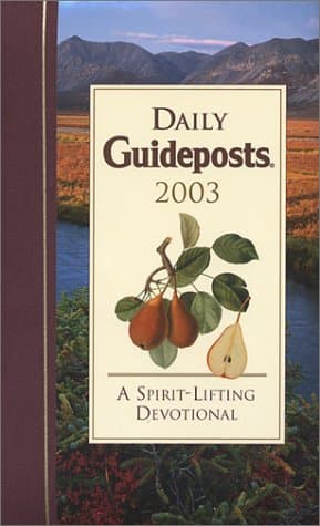 Book cover for Daily Guideposts 2003 by Ideals