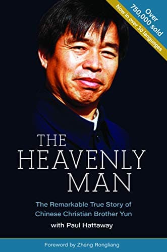 Book cover for The Heavenly Man: The Remarkable True Story of Chinese Christian Brother Yun by Brother Yun