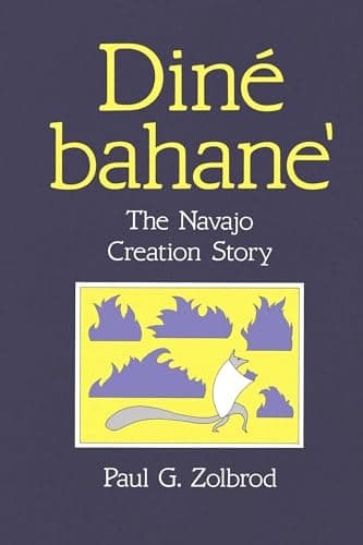 Book cover for Diné Bahane': The Navajo Creation Story by Zolbrod, Paul G.