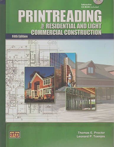 Book cover for Printreading for Residential and Light Commercial Construction by Proctor, Thomas E.
