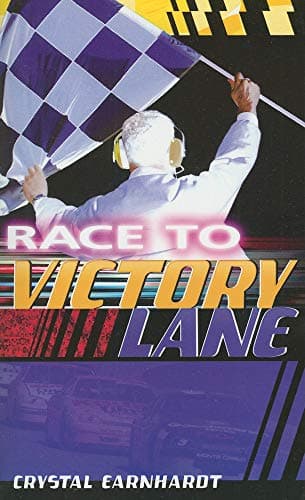 Book cover for Race to Victory Lane by Crystal Earnhardt